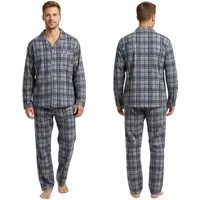 Rungassi Boxershorts GIANVAGLIA Basic Herren Pyjama Schlafanzug 2502 Größe: XXL, Farbe: