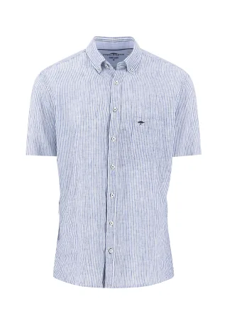 FYNCH-HATTON - Linen Stripe, B.D., 1/1 harbor blue - Gr. - XXL