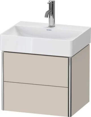 Duravit XSquare Waschtischunterbau wandhängend Taupe Matt 484x390x397 mm - XS430509191 XS430509191