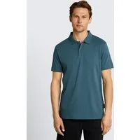TOM TAILOR Denim Poloshirt Poloshirts Jersey Poloshirt aus Baumwolle