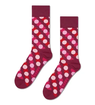 happy socks - Big Dot Shade Sock Rot - Gr. - 38