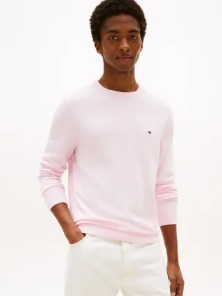ESSENTIAL SSNL COTTON CREW NECK Pink Lily - Gr. - XL