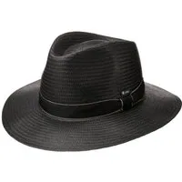 Lipodo Sonnenhut (1-St) Strohtraveller mit Ripsband, Made in Italy