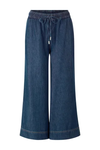 Rich & Royal - Culotte Denim Pants denim blue - Gr. - 32
