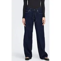 ONLY Straight-Jeans ONLGIANNA MW STRAIGHT DNM DOT630 NOOS Baumwolle
