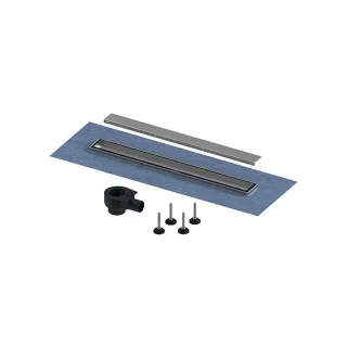TECE TECElinusDuschrinnenset 15150070 Länge 700 mm, flach, 2 in 1