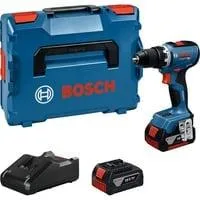 Akku-Bohrschrauber GSR 18V-65 Professional, 18Volt blau, 2x Li-Ion Akku 5,0Ah, in L-BOXX