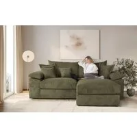 OTTO home Ecksofa Soft&Cosy XL L-Form, B: 246 cm - OTTO. Verlässliche Qualität., Mega-Sofa, Cord oder Chenille-Struktur, mit Federkern & 4 Zierkissen