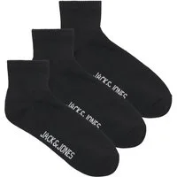 Jack & Jones Freizeitsocken JACLEON SHORT TENNIS SOCKS 3 PACK SN (Packung, 3-Paar) Baumwollmischung, Einheitsgröße