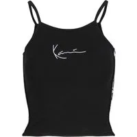 Karl Kani Tanktop Karl Kani Damen KKWQ22001BLK Karl Kani Tape Small Signature Top