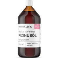 wesentlich. Körperöl Rizinusöl kaltgepresst 1000ml
