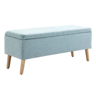 Homcom Truhenbank, Grün, Kunststoff, 39x45x110 cm, Esszimmer, Bänke, Sitzbänke