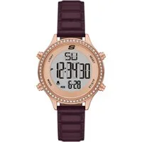 Skechers Chronograph ALISO SR6342, Quarzuhr, Armbanduhr, Damenuhr, digital, Tag, Wochentag, Monat