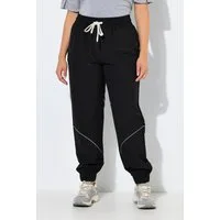 Ulla Popken Jogginghose Funktions-Trainingshose wasserabweisend Reflektor
