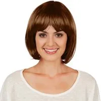 dressforfun Kostüm-Perücke Perücke Kurze Haare Bob