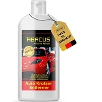 ABACUS Auto Kratzer Entferner Lackkratzer Entferner Autopolitur (entfernt leichte Kratzer, farbvertiefend), Für alle Farben geeignet