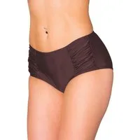 Aquarti Bikini-Hose Aquarti Damen Bikinihose Hotpants mit seitlichen Raffungen