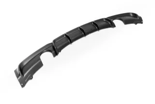 Heckdiffusor Diffusor Stoßstange Hinten Sport Look für BMW 3er F30 F31 ab 2011-2019 mit M-Paket (1 Endohr Links + Rechts)