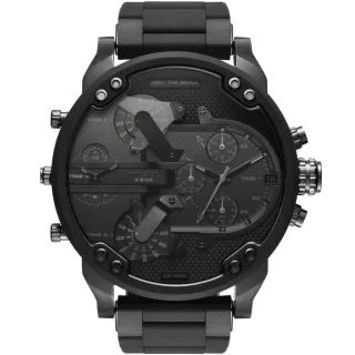 Diesel Mr Daddy 2.0 DZ7396 Schwarz Herren Chronograph Uhr