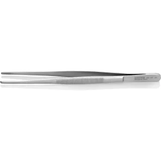 KNIPEX Universalpinzette Edelstahl geriffelt - 926101
