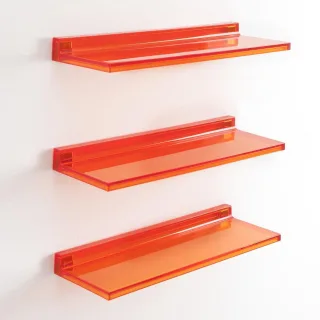 LAUFEN Ablage Kartell · LAUFEN 450x155x40, wandmontiert, Mandarine, 38533.0, 3853300820001 H3853300820001