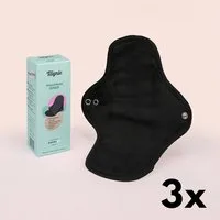 Taynie Binden Waschbare Binde extra stark - wiederverwendbare Stoffbinde, Extra stark, 3-St., Waschbare Binden / Wiederverwendbare Stoffbinden aus Bio-Baumwolle