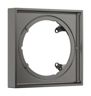 Hansgrohe Verlängerungsrosette AXOR ShowerSelect ID eckig 22 mm polished black chrome, 13645330 13645330