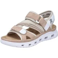 Rieker Sport Trekkingsandale Outdoorsandale, Sommerschuh, Sandale mit praktischen Klettverschlüssen