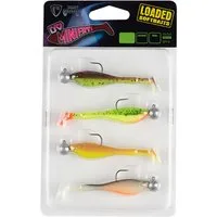 Fox Rage Kunstköder Fox Rage Mini Fry Mixed UV Colour Pack 7cm 5g 1/0 - 4 Gummifische
