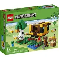 LEGO® LEGO® Minecraft 21241 Das Bienenhäuschen Konstruktionsspielsteine, (254 St)