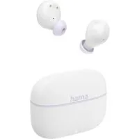 Hama True Wireless Kopfhörer In Ear, Ladecase, bis 20h Akku, Bass Boost wireless In-Ear-Kopfhörer (Sprachsteuerung, True Wireless, kompatibel mit Siri, Google Assistant, Siri, A2DP Bluetooth, SPP, HFP, AVRCP Bluetooth)