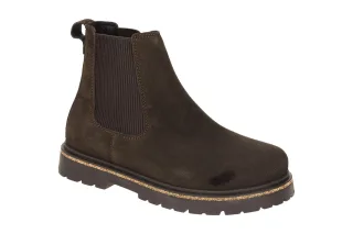 Birkenstock Damen Stiefeletten 1025758 "HIGHWOOD SLIP ON" Braun Mocca Bequeme...