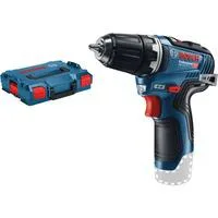 Akku-Bohrschrauber GSR 12V-35 solo Professional, 12Volt blau/schwarz, ohne Akku und Ladegerät, L-BOXX