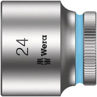 Wera 8790 HMB Zyklop-Steckschlüsseleinsatz mit 3/8"-Antrieb, metrisch Cyan - 05003568001