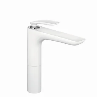 Kludi BALANCE Waschschüssel-Einhandmischer Auslaufhöhe 212 mm weiß/chrom, 522969175 522969175