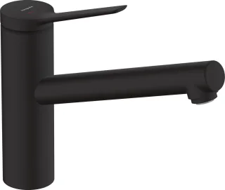 Hansgrohe Spültischmischer 150 Zesis M33 EcoSmart 1jet mattschwarz, 74813670 74813670