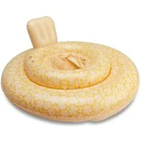 Swim Essentials Schwimmring Baby Schwimmring Florish Gelb 69 cm, Schwimmreifen Schwimmhilfe