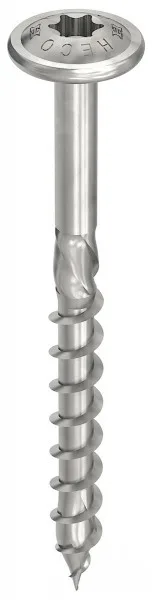 HECO TOPIX-plus A2, Tellerkopf, T-Drive, 8mm TG, 50 Stück - 61902