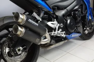 % SPECIAL OFFER % Sport Auspuff Bodis GPX2 Edelstahl Black Suzuki GSX-S 1000 / F Bj. 2015-2016 +ABE