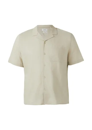 s.Oliver - Hemd beige - Gr. - 4XL