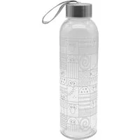 Geda Labels GmbH Trinkflasche Sesamstraße Jubiläum, Grau, 500ml, spülmaschinengeeignet
