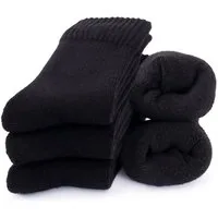 OCCULTO Kuschelsocken Herren & Damen Bambus Winter Socken 5er Pack (Modell: Mika) (5-Paar)