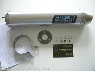 Sport Auspuff Endtopf Alu Giannelli Aprilia RS 125 Bj. 94-14 Typ:MPB1/SF/PY/RD