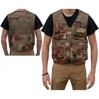 Kapaan Anglerweste Suchweste / Bodywarmer Camo