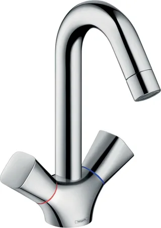 Hansgrohe Zweigriff Waschtischarmatur Logis chrom , 71222000 71222000