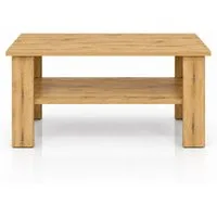 OTTO home Couchtisch CT 2 Wohnzimmertisch, Sofatisch, Beistelltisch, Kaffeetisch, Mit Ablage, quadratisch/rechteckig, weiß Hochglanz oder Artisan-Dekor