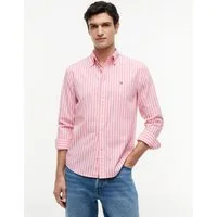 Tommy Hilfiger Langarmhemd FLEX POPLIN SEASONAL STRIPE SHT Regular Fit Flex Cotton