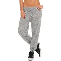 malito more than fashion Jogginghose malito Damen Jogginghose meliert, bequeme Stoffhose zum Sport, Harem mit Knopfleiste und Kordelzug Einheitsgröße