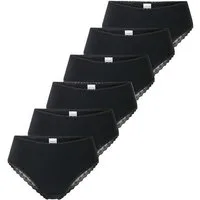 Schiesser Brasilslip 6er Pack 95/5 Modern Cotton (Spar-Set) Brazil Slip - Baumwolle - Atmungsaktiv
