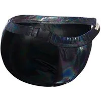 CUT4MEN Slip Herren-Slip in schwarz - L